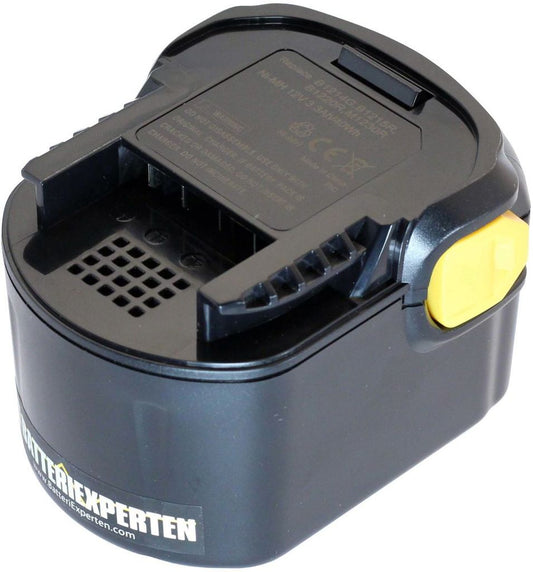 Battery for AEG 12V 3.0Ah NI-MH B1220R