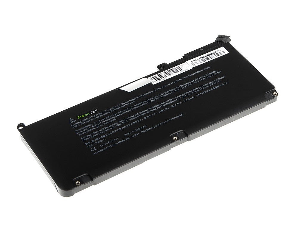 Green Cell batteri till Apple MacBook 13 A1342 2009-2010, 10.8V 5200mAh