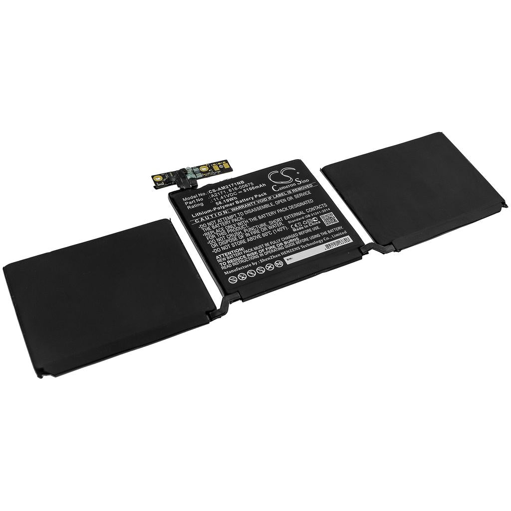 Batteri till Cameron Sino batteri till MacBook Pro 13 A2159 (2019), 11.4V 58.2Wh