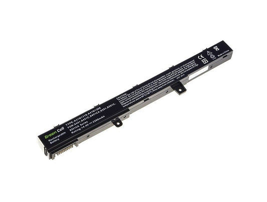 Green Cell Battery for Asus R508 etc., 14.4V 2200mAh