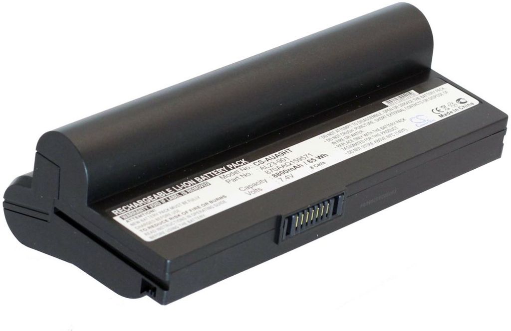 Battery for Asus Eee PC 901 / 904 / 1000H / 1200 etc 8800mAh högkapacitets