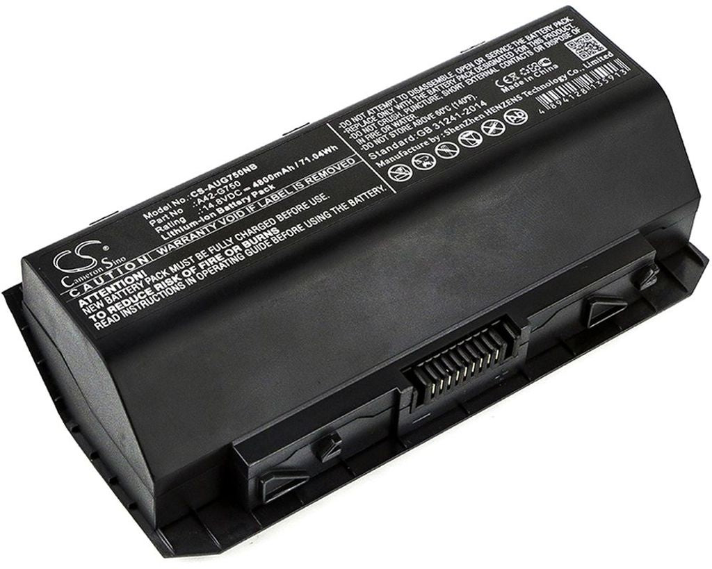 Battery for Asus G750 etc
