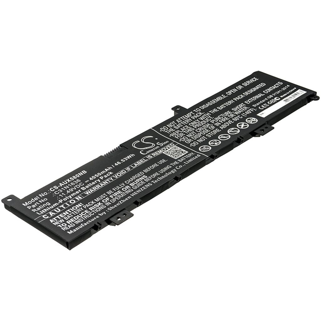Battery for Zand Parts Battery for Asus (11.49V Li-Polymer 4050mAh/46.53Wh)