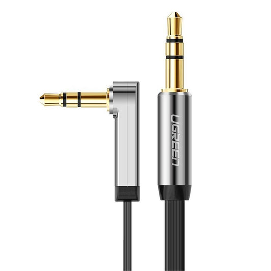 Ugreen AUX Cable, Angled, 3.5mm, 0.5m - Black