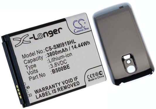 Battery for Samsung Galaxy S4 mini / GT-I9190 etc replacement battery 3800 mAh