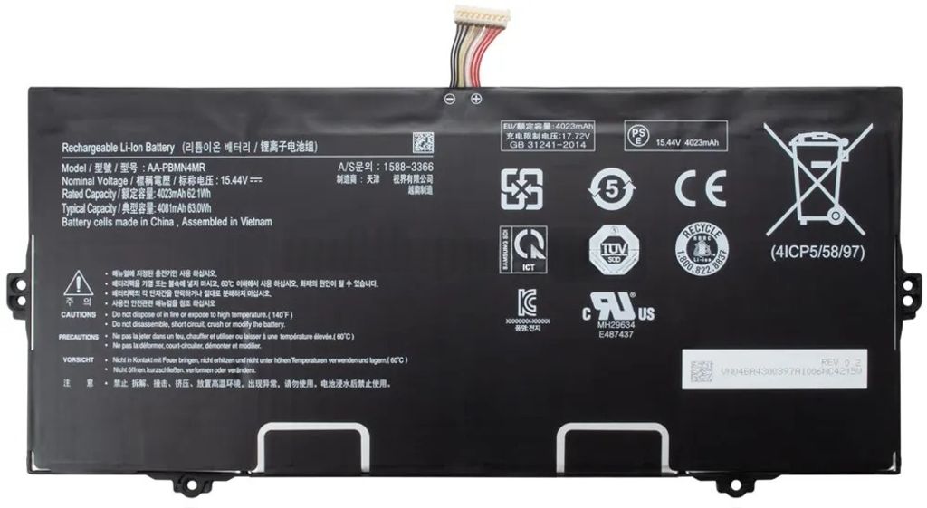 Samsung Galaxy Book2 Pro 13.3" batteri – Original