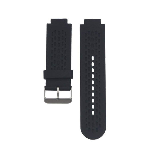 Garmin Approach S2 / S4 Solid Color Silicone Watch Band - Black