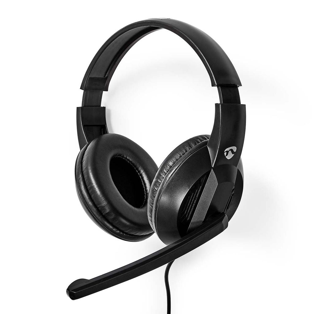 Nedis PC Headset Over-Ear - svart