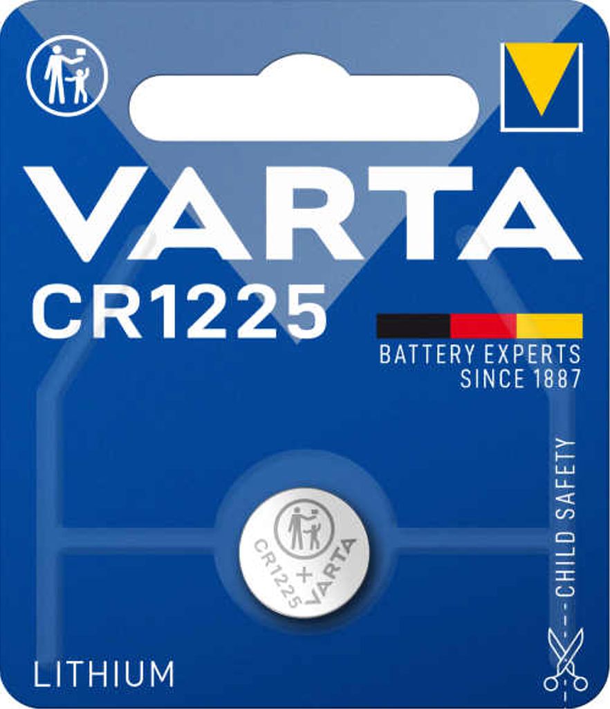 VARTA Lithium Coin button cell battery CR1225