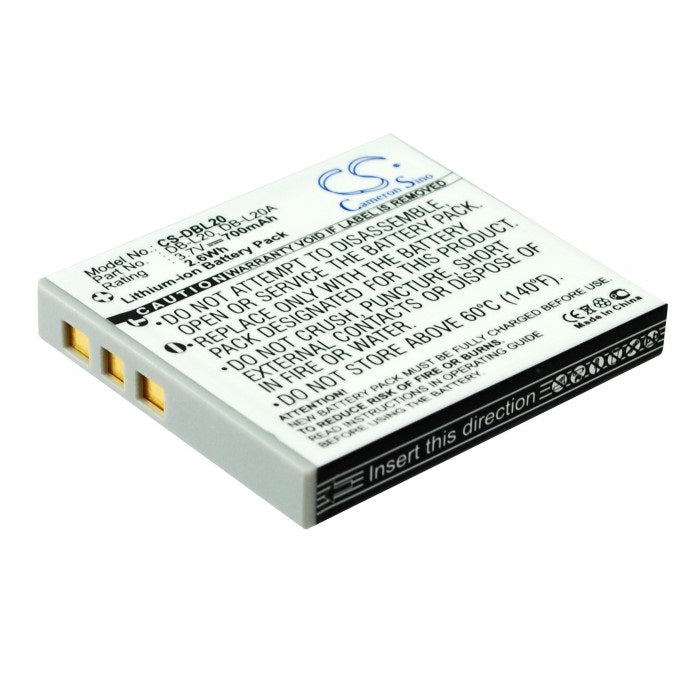 Battery for Battery for Sanyo DB-L20