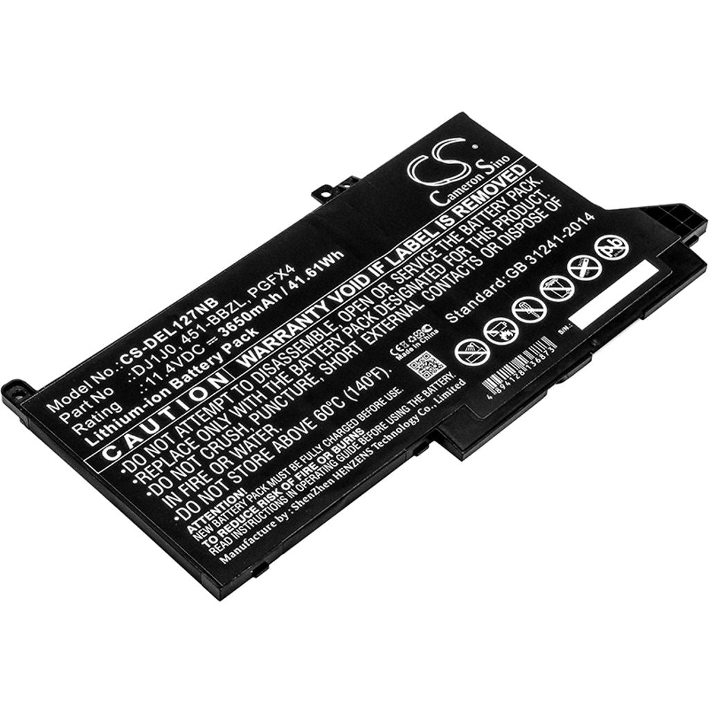 Battery for 451-BBZL etc. for DELL, 11.4V, 3650mAh