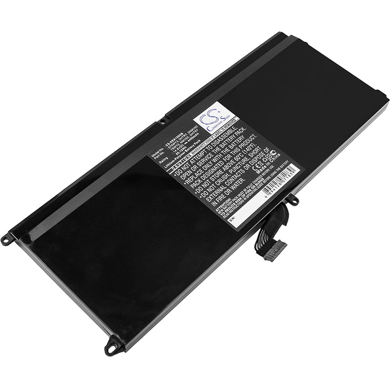 Battery for Laptop battery 075WY2 et. al for DELL, 14.8V, 4400mAh