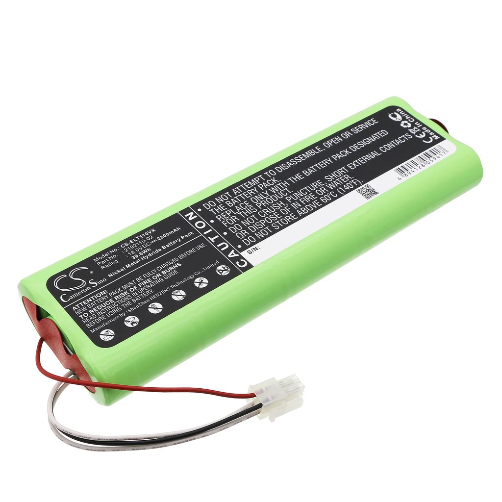 Battery for Vacuum Cleaner Battery for Electrolux Trilobite et al. 2200mAh, ELT110VX