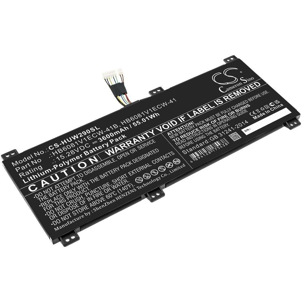 Battery for Huawei Matebook D 16 AMD 16" battery