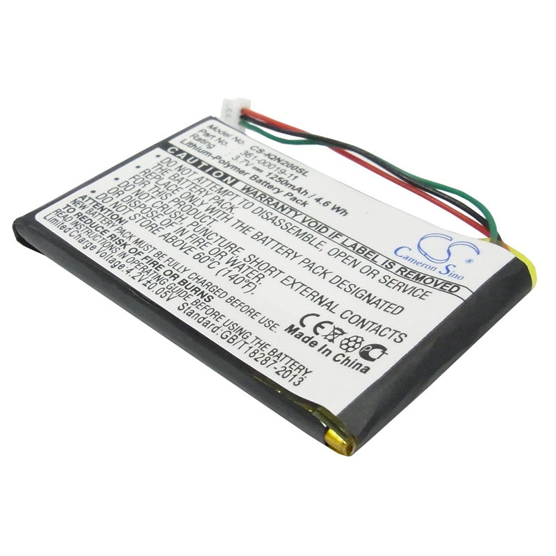 Battery for GPS Battery for  Garmin 010-00621-10, 361-00019-11