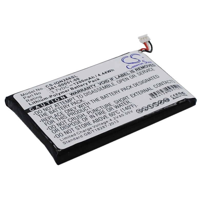 Battery for GPS Battery for  Garmin 361-00051-00 et. al