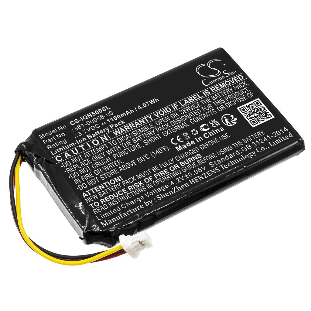 Battery for Battery for Garmin Nuvi 30 etc. 1100mAh, 3.7V