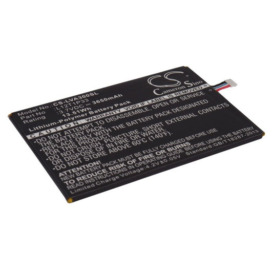 Battery for Battery L12D1P31, L12T1P33 for Lenovo, 3.7V, 3650mAh