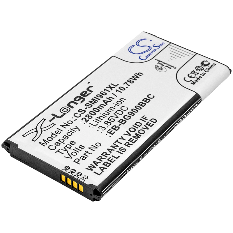 Batteri for Samsung Galaxy S5 etc. 2800mAh, 3.85V