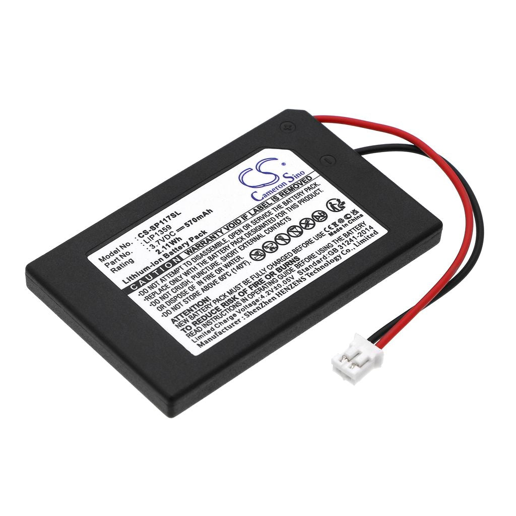 batteri till batteri till SONY DualShock 3 et. al, 3.7V, 570mAh