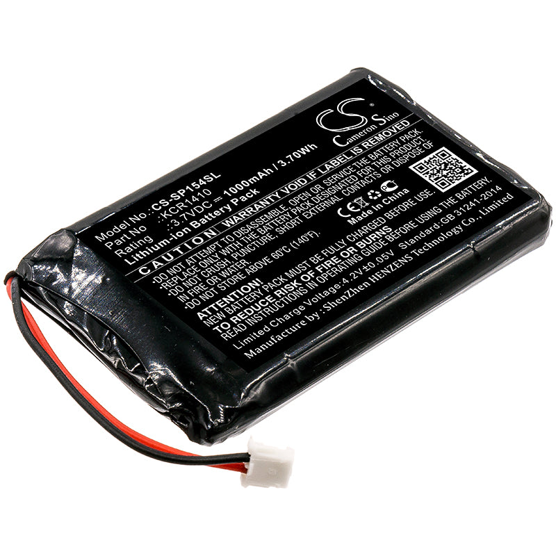 batteri till batteri till PlayStation 4, 3.7V 1000mAh