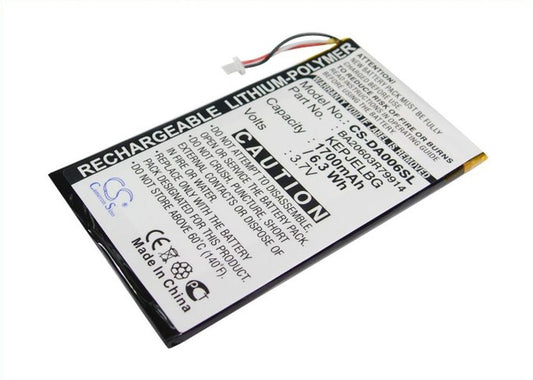 Battery for Creative Zen Vision M etc