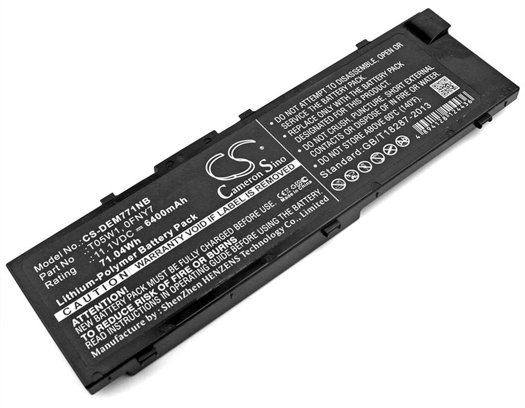 Battery for Dell Precision M7710 etc