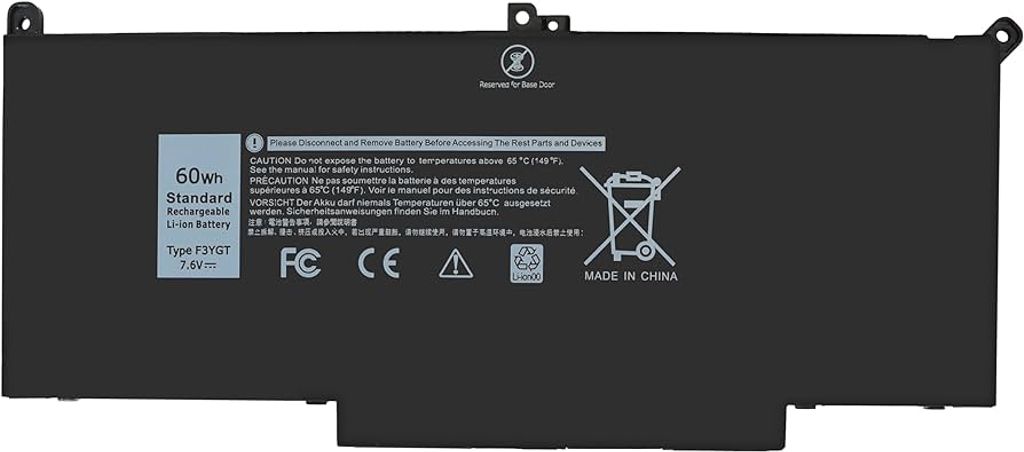 Dell battery 60Wh for Latitude 748