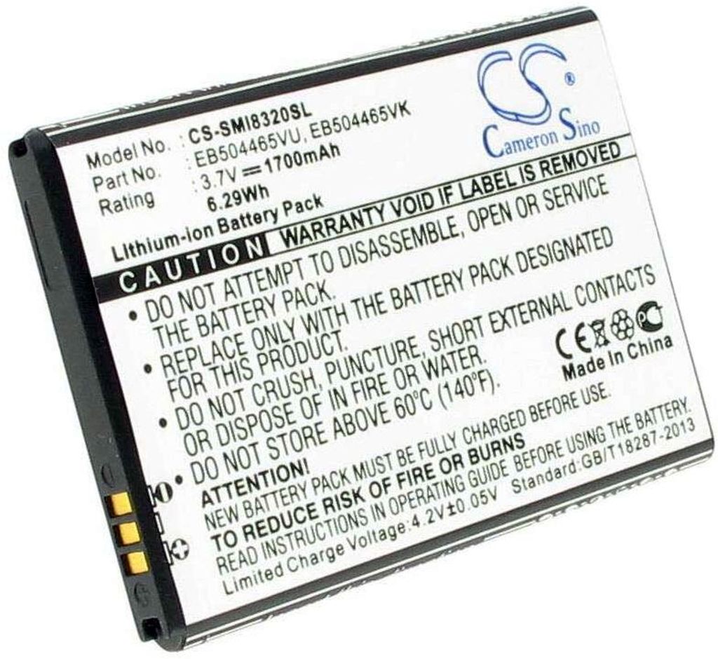 Batteri for Samsung B7300 / Galaxy 3 Apollo / i8910 etc replacement battery
