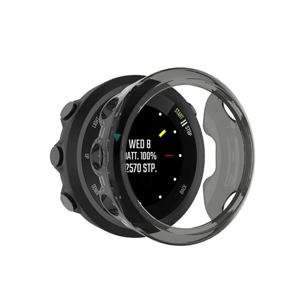 Garmin Forerunner 45S Transparent Skal till Smartklocka i TPU - Svart