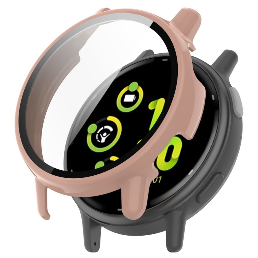 Garmin Vivoactive 5 Skal med Skärmskydd i PC/tempered glass - Rosa