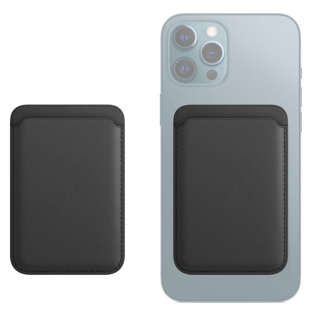 Magnetic Card Holder till iPhone – svart