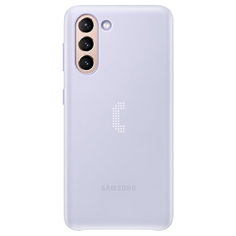 Samsung LED fodral till Samsung Galaxy S21 Plus 5G – lila