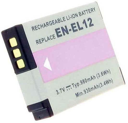Battery for EN-EL12 replacement battery