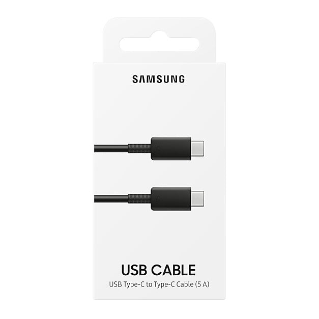Samsung USB-C to USB-C Cable 5A – svart