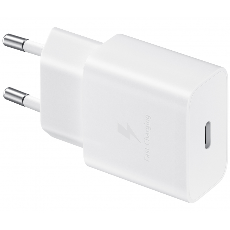 Samsung USB-C Fast Charger, 15W – vit