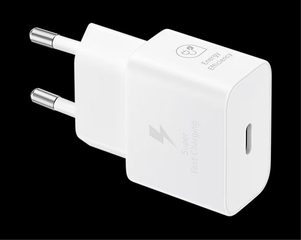 Samsung Quick Charger, USB-C, 25W – vit