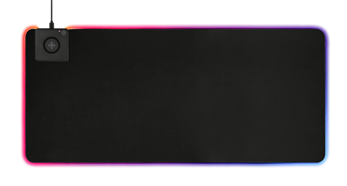 Deltaco Gaming Mousepad with Wireless Charging 10W, 90x40cm - Black