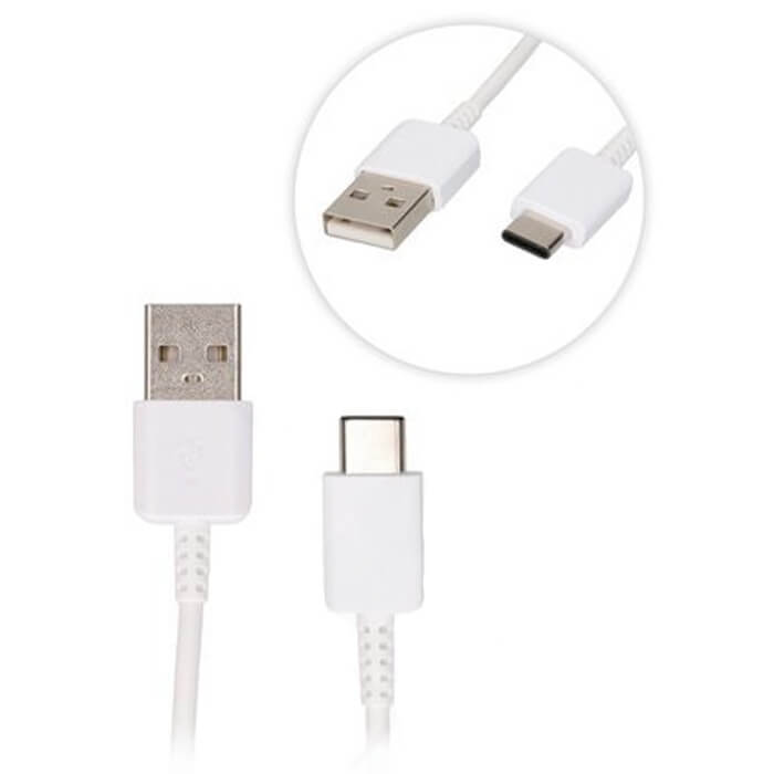 Samsung USB-C cable - vit