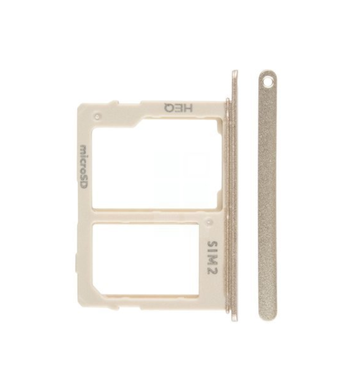 Galaxy A6/A6 Plus 2018 Sim/SD Card Holder Gold