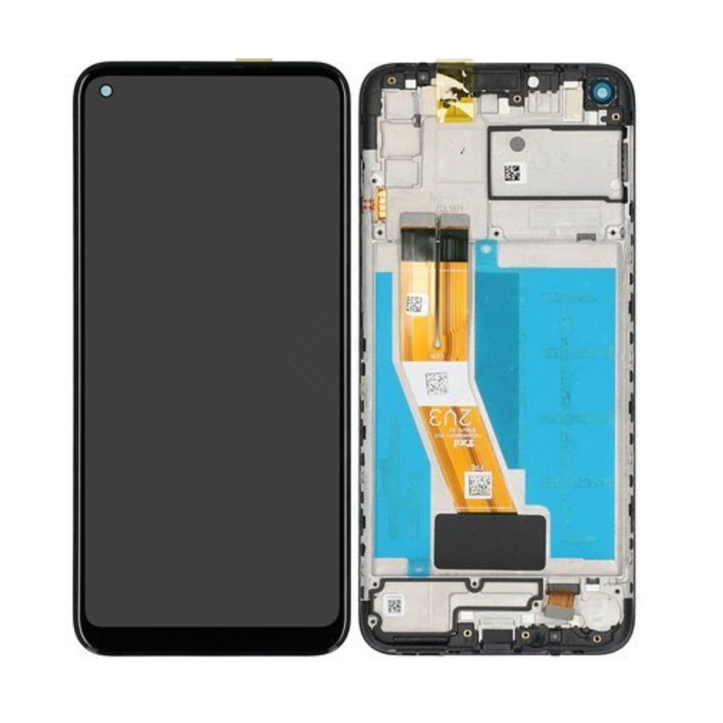Samsung Galaxy A11 LCD-display original - svart