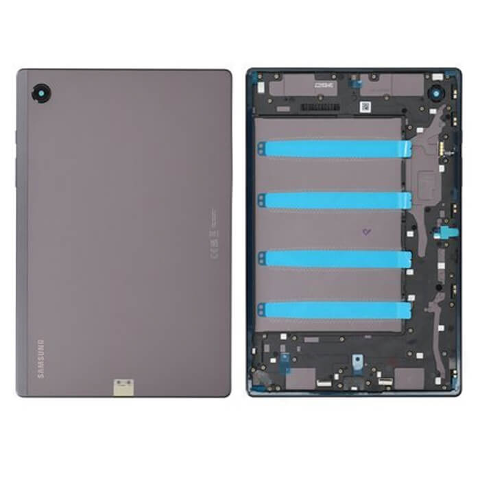 Samsung Galaxy Tab A8 10.5 LTE backside - Graphite grå