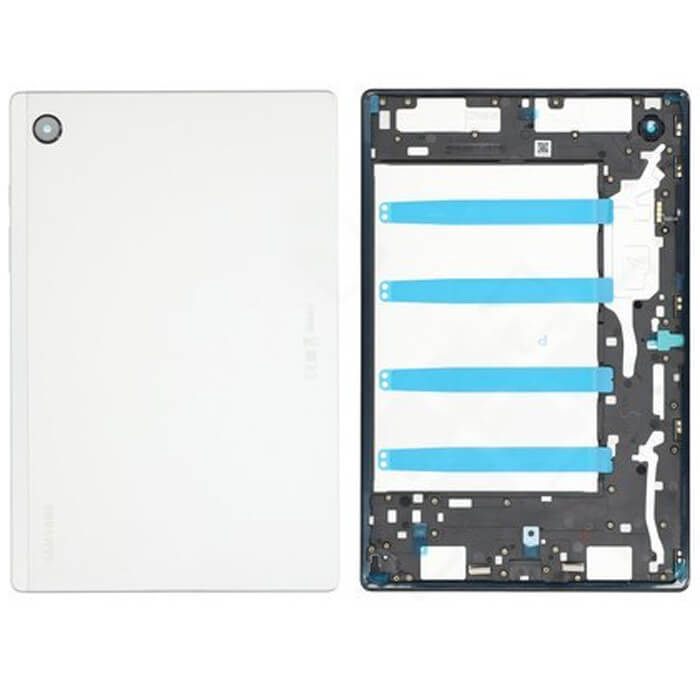 Samsung Galaxy Tab A8 LTE backside - silver
