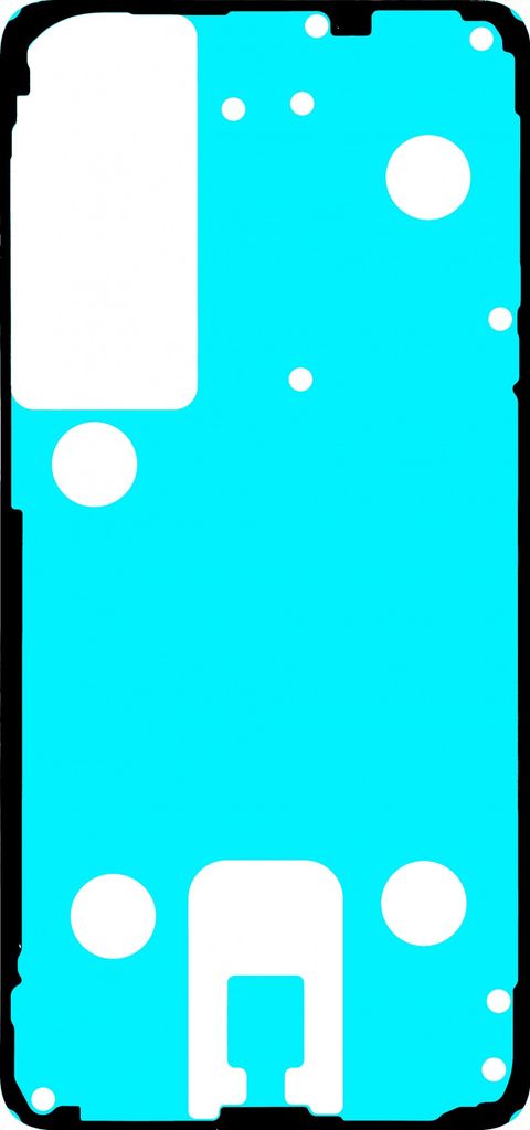 Samsung Galaxy S26 TAPE DOUBLE FACE bakglas – guld, silver