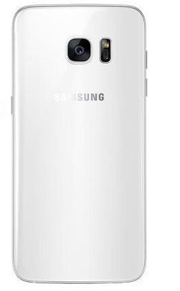 Galaxy S7 bakstycke vit