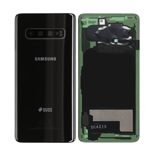 Galaxy S10 Back Cover Black Duos