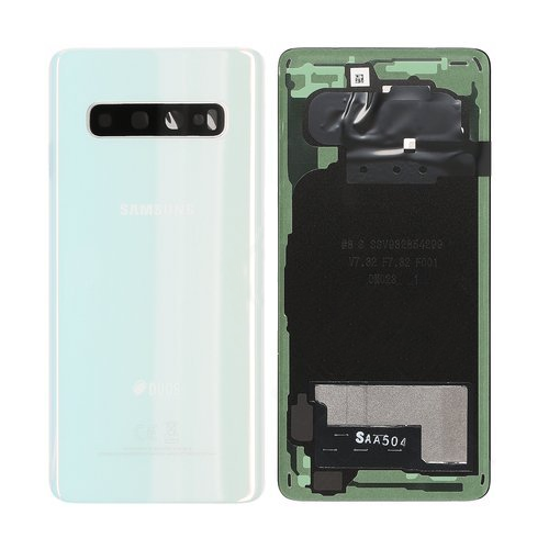 Galaxy S10 bakstycke vit Duos