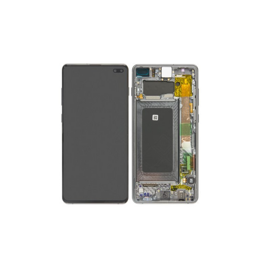 Galaxy S10 Plus display svart