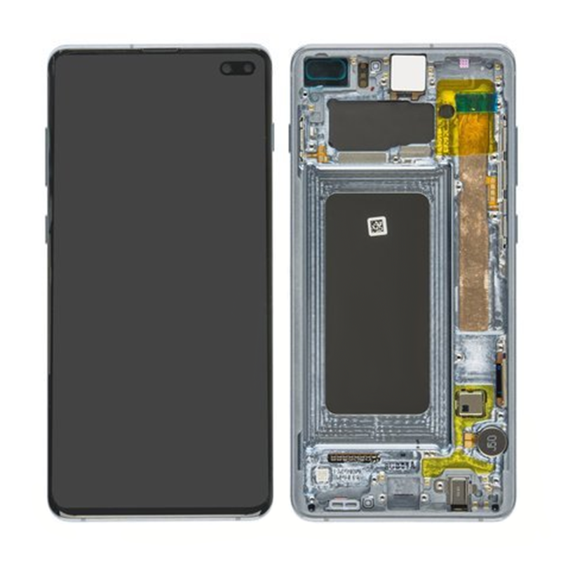Samsung Galaxy S10 Plus Screen med LCD-display - Prism blå