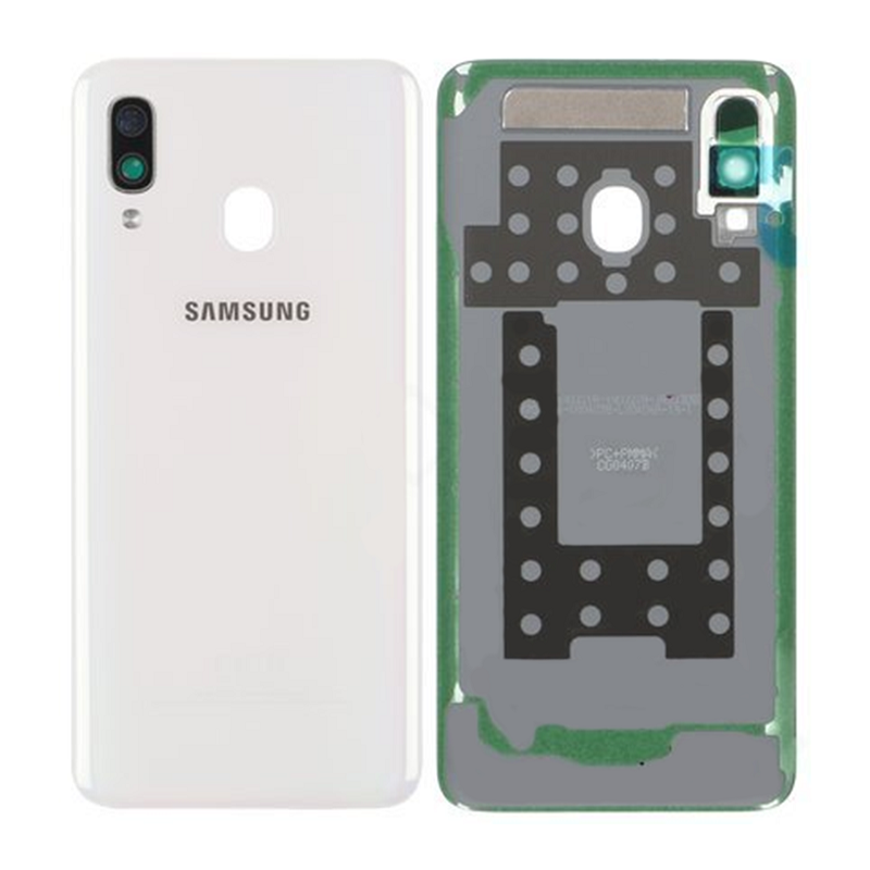 Galaxy A40 Back Cover White
